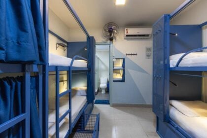 Bed in 8-Bed Female Dormitory Room