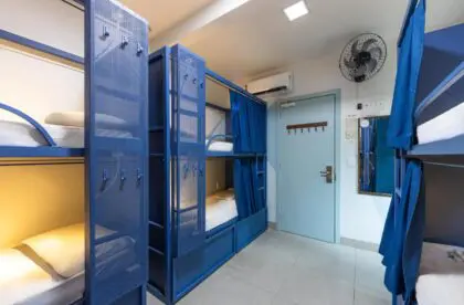 Bed in 8-Bed Mixed Dormitory Room
